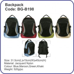 Backpack Bag BG-B198
