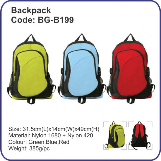 Backpack Bag BG-B199