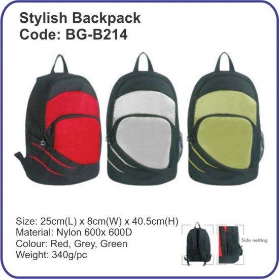Stylish Backpack Bag BG-B214