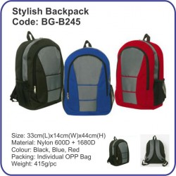 Stylish Backpack Bag BG-B245 Stylish Backpack Bag BG-B245