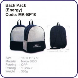 Backpack Bag (Energy) MK-BP10 Backpack Bag (Energy) MK-BP10