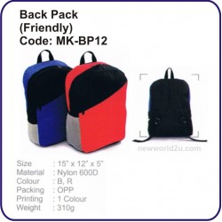 Backpack Bag (Friendly) MK-BP12 Backpack Bag (Friendly) MK-BP12