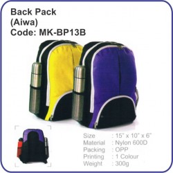 Backpack Bag (Aiwa) MK-BP13B Backpack Bag (Aiwa) MK-BP13B