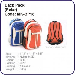 Backpack Bag (Polar) MK-BP18 Backpack Bag (Polar) MK-BP18