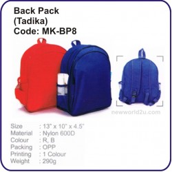 Backpack Bag (Tadika) MK-BP8 Backpack Bag (Tadika) MK-BP8