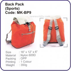 Backpack Bag (Sport) MK-BP9 Backpack Bag (Sport) MK-BP9