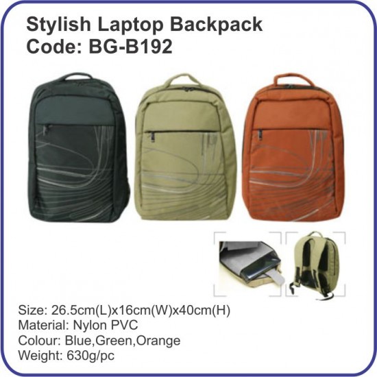 Stylish Laptop Backpack BG-B192