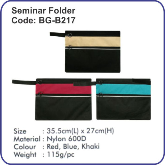 Seminar Folder BG-B217