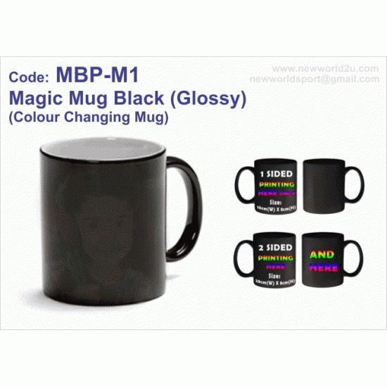 Magic Mug Black (Glossy) 