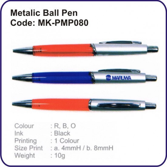 Metalic Ball Pen 