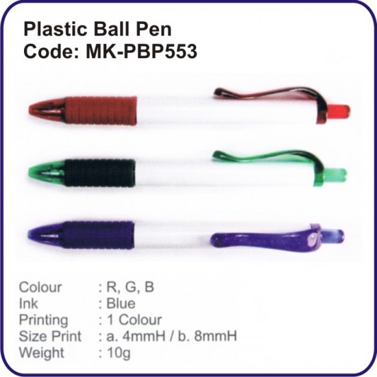 Plastic Ball Pen 