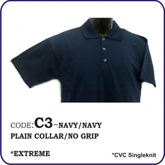 T-Shirt CVC C3 - Navy/Navy