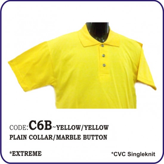 T-Shirt CVC C6B - Yellow/Yellow