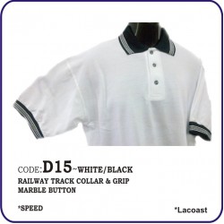 T-Shirt Lacoast D15 - White/Black