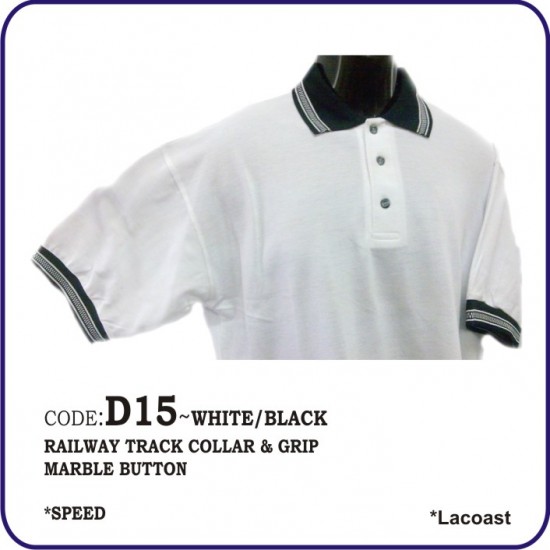 T-Shirt Lacoast D15 - White/Black