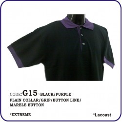 T-Shirt Lacoast G15 - Black/Purple