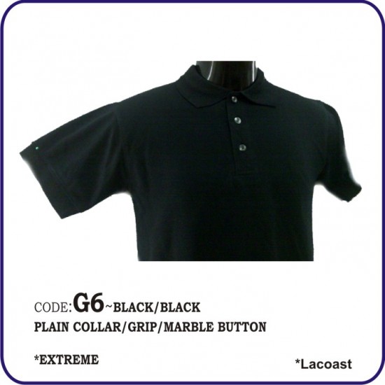 T-Shirt Lacoast G6 - Black/Black